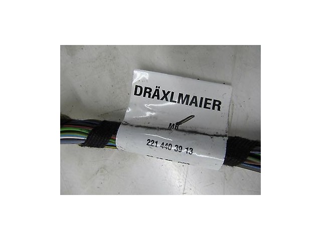 2007-2009 MERCEDES S600 W221 OEM LEFT FRONT DRIVER SIDE DOOR WIRING HARNESS PLUG