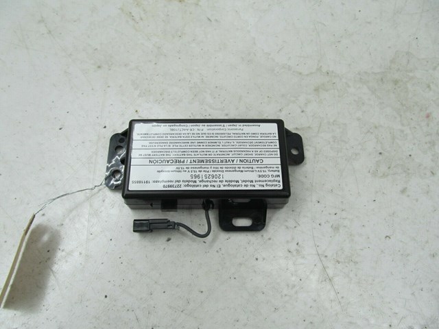 2013-2017 CADILLAC XTS OEM REAR DECK LID BACKUP BATTERY MODULE  22739970