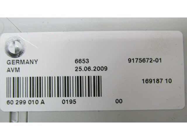  2007-2010 BMW X5 E70 OEM LEFT SIDE DASH VIDEO MULTIPLEXER MODULE 9175672