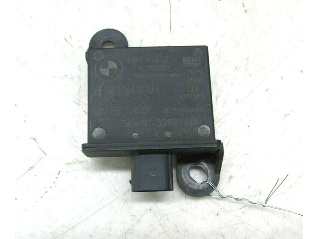  2007-2010 BMW X5 E70 OEM LEFT FRONT WHEEL TIRE PRESSURE SENSOR MODULE    