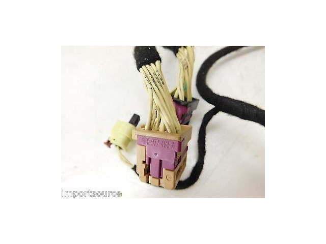 2012-2015 VOLKSWAGEN BEETLE A5 OEM RIGHT PASSENGER DOOR WIRING HARNESS PLUGS