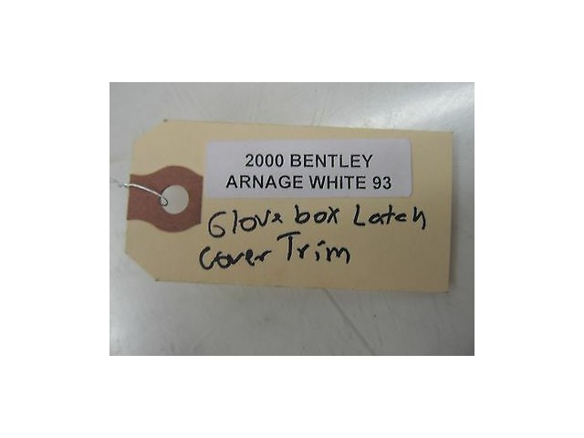 1998-2004 BENTLEY ARNAGE OEM GLOVE BOX LATCH COVER TRIM LIGHT LAMP ASSEMBLY UNIT