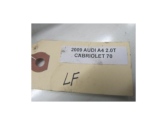 2009 AUDI A4 CABRIOLET 2.0T OEM LEFT FRONT UPPER CONTROL ARM 8E0 407 509