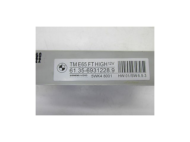 2002-2004 BMW 745LI E66 OEM LEFT FRONT DOOR MODULE COMPUTER DRIVER SIDE