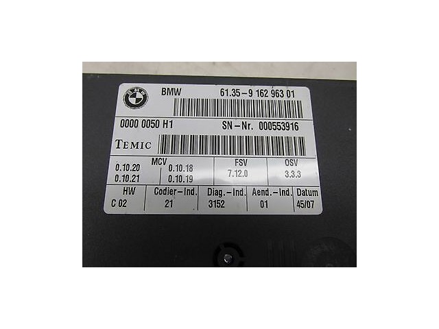 2006-2008 BMW 750LI E66 E65 OEM RIGHT FRONT UNDER SEAT ACTIVE CONTROL MODULE  