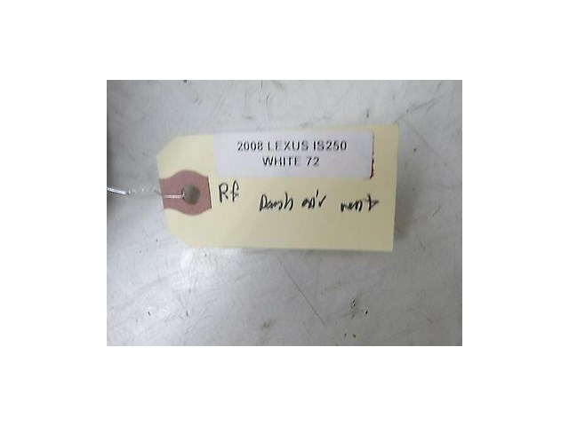 2006-2010 LEXUS IS250 XE20 OEM RIGHT FRONT PASSENGER DASH AIR A/C VENT 556605304