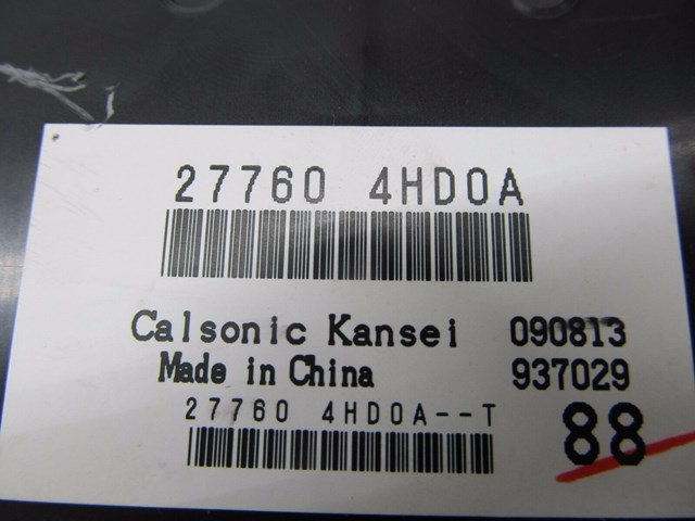 2014-2016 INFINITI Q50 OEM TEMPERATURE CONTROL MODULE 27760 4HD0A