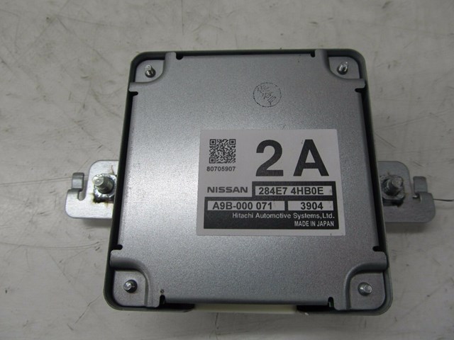 2014-2016 INFINITI Q50 OEM REAR TRUNK ADAS CONTROLLER ASSY MODULE 284E7 4HB0E