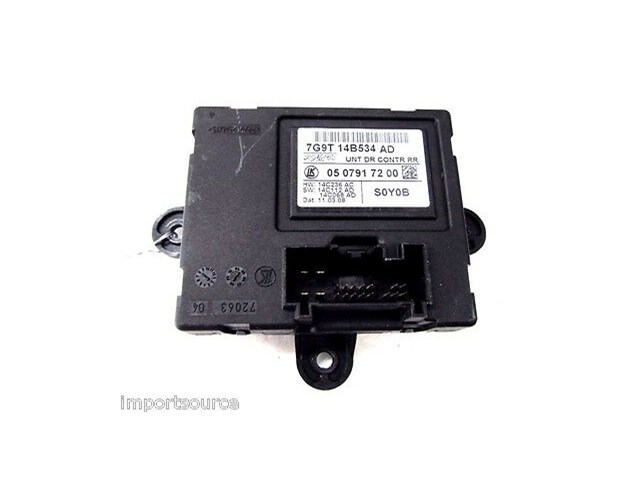 2009-2011 JAGUAR XF OEM LEFT REAR DOOR ECU MODULE 