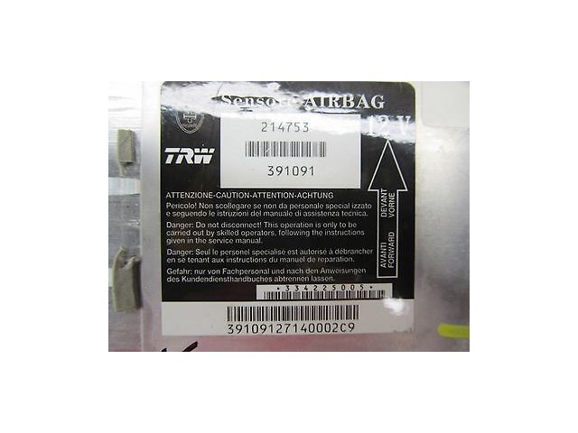 2004-2008 MASERATI QUATTROPORTE M139 OEM AIRBAG SENSOR CONTROL MODULE UNIT