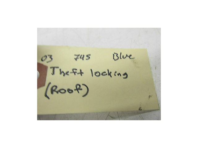 2002-2004 BMW 745LI E66 OEM THEFT LOCKING BCM ECU COMPUTER 65.75 6 926 048