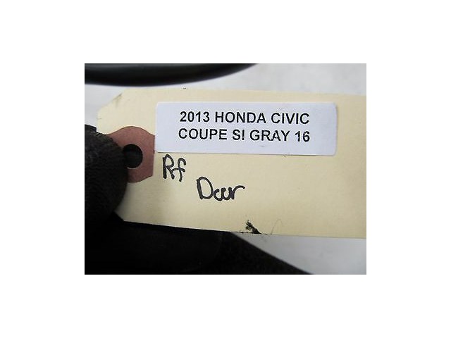 2012-2013 HONDA CIVIC SI COUPE OEM RIGHT REAR TAIL LIGHT PIGTAIL WIRE PLUG