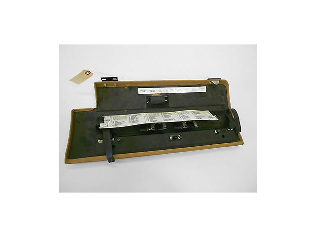 1989 BENTLEY TURBO R OEM RIGHT SIDE PASSENGER UNDER DASH FUSE BOX COVER LEATHER