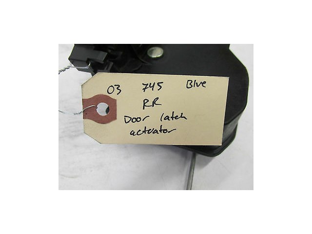 2002-2004 BMW 745LI E66 OEM RIGHT PASSENGER REAR DOOR LOCK ACTUATOR 