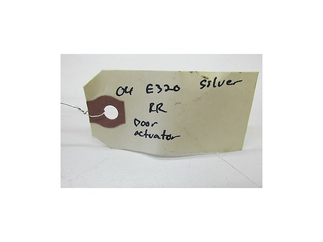 2003-2006 MERCEDES BENZ E320 W211 OEM RIGHT REAR BACK DOOR LOCK ACTUATOR LATCH 