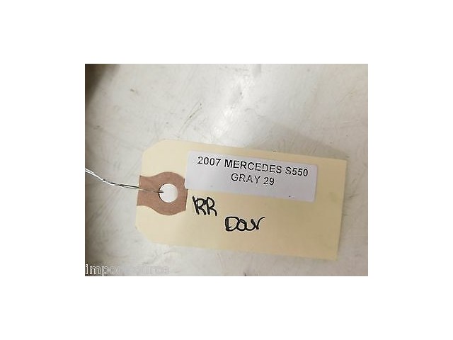 2007-2009 MERCEDES S550 W221 OEM RIGHT REAR DOOR LOCK ACTUATOR COVER TRIM