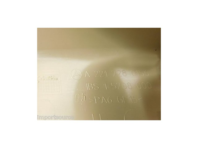 2007-2009 MERCEDES S550 W221 OEM LEFT FRONT DRIVER DOOR LOCK ACTUATOR COVER TRIM