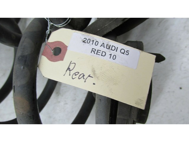 2009-2012 AUDI Q5 8R OEM REAR SUSPENSION COIL SPRINGS SET OF 2 