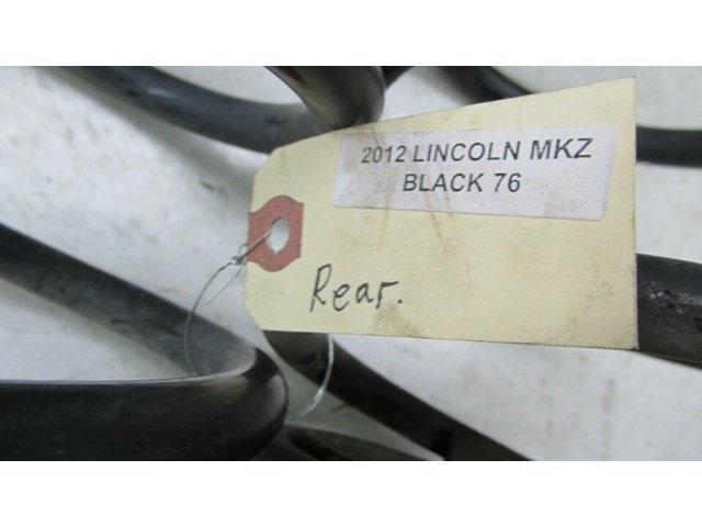 2010-2012 LINCOLN MKZ OEM REAR SUSPENSION COIL SPRINGS SET OF 2 