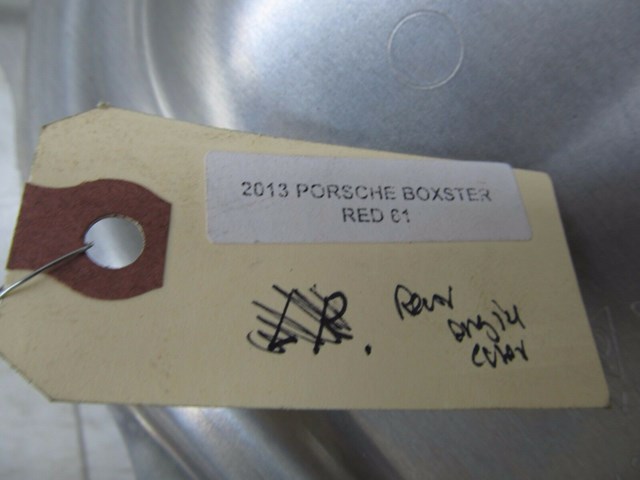 2013-2015 PORSCHE BOXSTER 981 OEM ENGINE ACCESS PANEL HEAT SHIELD COVER PLATE