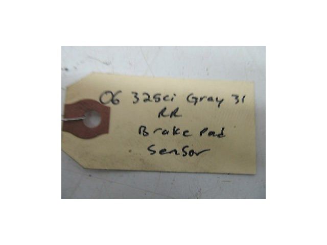 2001-2006 BMW 325Ci E46 COUPE OEM RIGHT REAR BACK BRAKE PAD WEAR SENSOR CABLE