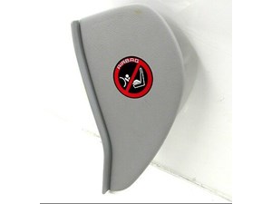 2004-2007 JAGUAR XJR X350 OEM FRONT LEFT SIDE DASH BOARD END CAP SIDE COVER TRIM