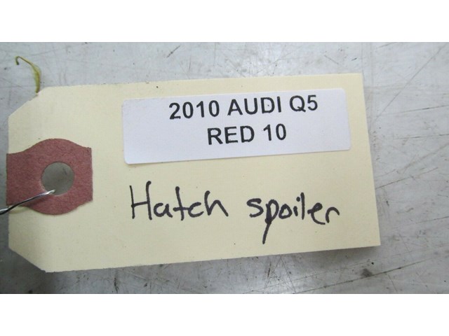 2009-2012 AUDI Q5 8R OEM REAR LIFT GATE  HATCH TOP SPOILER THIRD BRAKE LIGHT    
