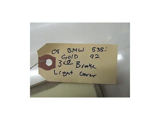 2008-2010 BMW 528i 535i E60 OEM CENTER REAR ROOF THIRD BRAKE LIGHT COVER TRIM