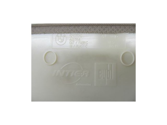 2008-2010 BMW 528i 535i E60 OEM CENTER REAR ROOF THIRD BRAKE LIGHT COVER TRIM