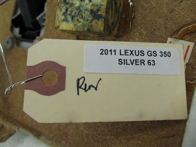 2007-2011 LEXUS GS350 OEM REAR UPPER THIRD BRAKE LIGHT TRIM PANEL COVER ASSEMBLY