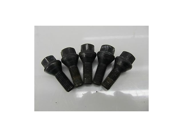 2008-2010 BMW 528i 535i E60 OEM WHEEL LUG BOLTS SET OF 20 RIM SECURE BLACK
