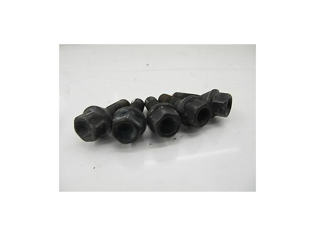 2008-2010 BMW 528i 535i E60 OEM WHEEL LUG BOLTS SET OF 20 RIM SECURE BLACK