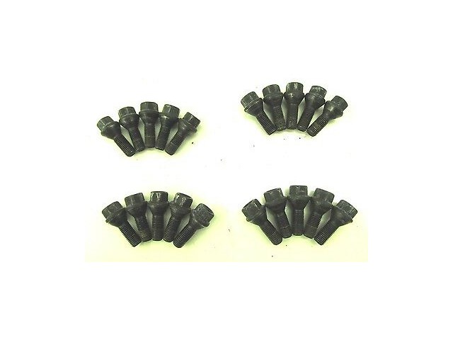 2008-2010 BMW 528i 535i E60 OEM WHEEL LUG BOLTS SET OF 20 RIM SECURE BLACK
