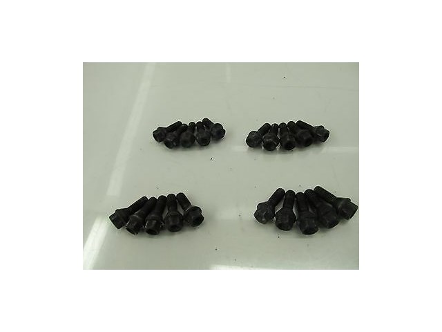 2008-2010 BMW 528i 535i E60 OEM WHEEL LUG BOLTS SET OF 20 RIM SECURE BLACK