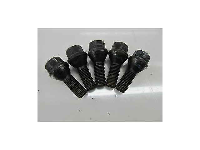 2008-2010 BMW 528i 535i E60 OEM WHEEL LUG BOLTS SET OF 20 RIM SECURE BLACK