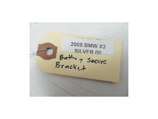 2004-2006 BMW X3 E83 OEM BATTERY SECURE HOLDING BRACKETS SET