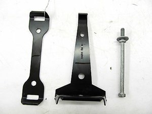 2004-2006 BMW X3 E83 OEM BATTERY SECURE HOLDING BRACKETS SET
