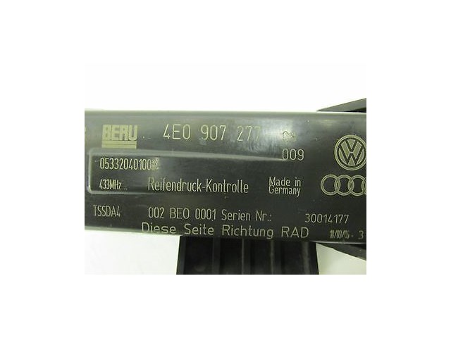  2004-2006 AUDI A8 L QUATTRO D3 OEM LEFT FRONT TIRE PRESSURE MONITORING SENSOR