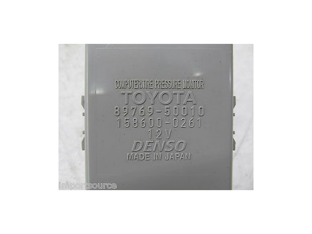 2007-2009 LEXUS LS460L XF40 OEM TIRE PRESSURE MONITOR COMPUTER UNDER DASH 