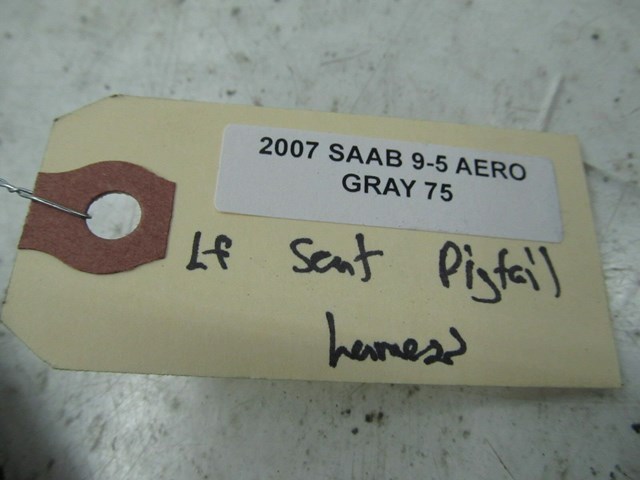  2005-2009 SAAB 9-5 OEM LEFT FRONT SEAT PIGTAIL WIRING HARNESS 