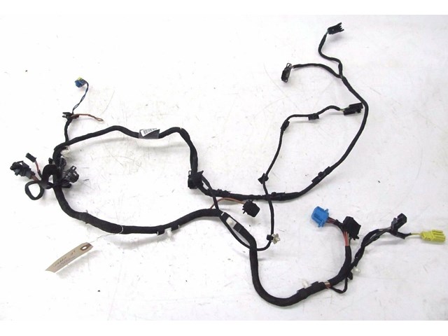 2004-2008 AUDI A8L W12 OEM LEFT FRONT DRIVER UPPER SEAT WIRING HARNESS PLUGS
