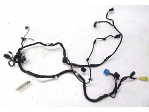 2004-2008 AUDI A8L W12 OEM LEFT FRONT DRIVER UPPER SEAT WIRING HARNESS PLUGS