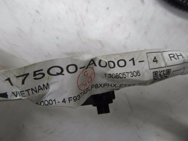 2014-2016 INFINITI Q50 OEM RIGHT FRONT PASSENGER SEAT WIRES WIRING HARNESS