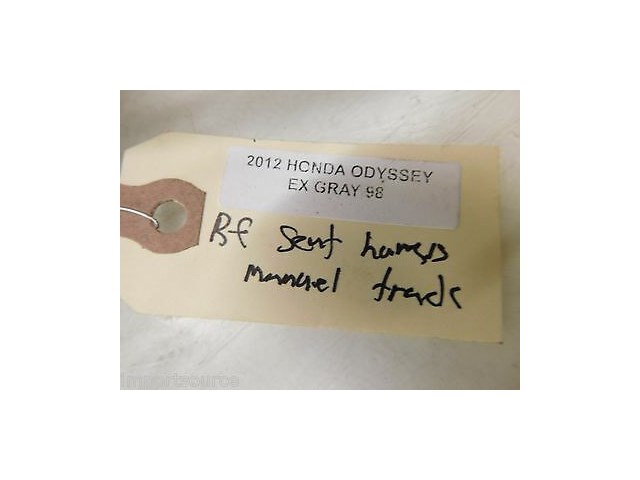 2011-2013 HONDA ODYSSEY OEM RIGHT FRONT PASSENGER SEAT WIRING HARNESS PLUGS