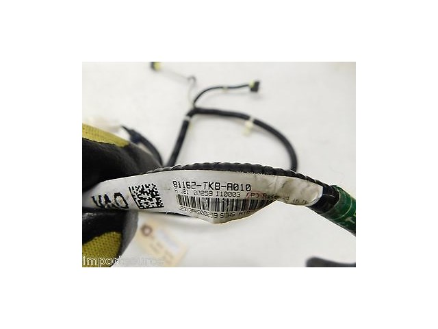 2011-2013 HONDA ODYSSEY OEM RIGHT FRONT PASSENGER SEAT WIRING HARNESS PLUGS