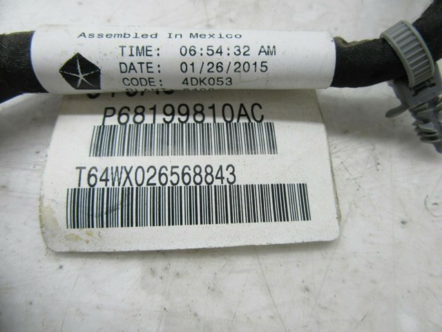 2013-2016 DODGE DART GT OEM LEFT FRONT DRIVER'S LOWER SEAT WIRE WIRING HARNESS