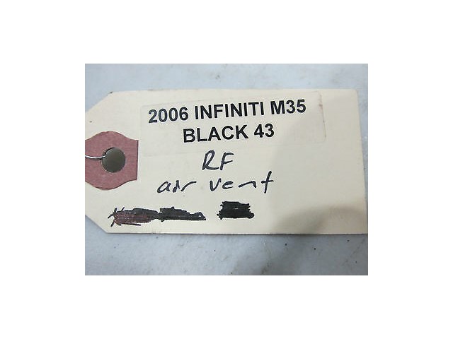 2006-2009 INFINITI M35 OEM RIGHT FRONT PASSENGER SIDE DASHBOARD DASH AC AIR VENT