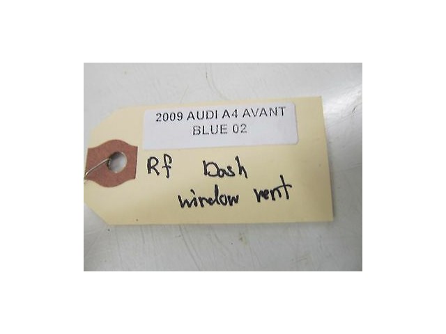 2008-2012 AUDI A4 AVANT WAGON B8 OEM RIGHT FRONT DASH WINDOW AC A/C AIR VENT