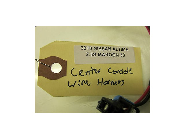 2007-2012 NISSAN ALTIMA SEDAN L32A OEM CENTER CONSOLE WIRE WIRING HARNESS