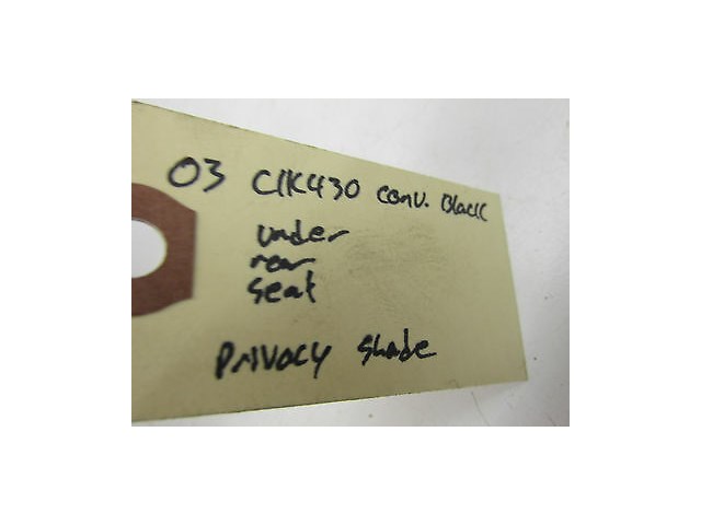 2000-2003 MERCEDES BENZ CLK 430 320 CONVERTIBLE OEM PRIVACY CARGO COVER SHADE